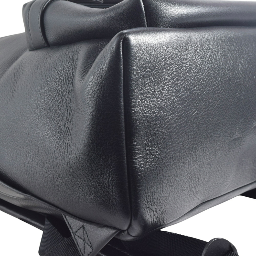 BALENCIAGA Everyday Logo Backpack Rucksack Backpack Black - Picture 5 of 12